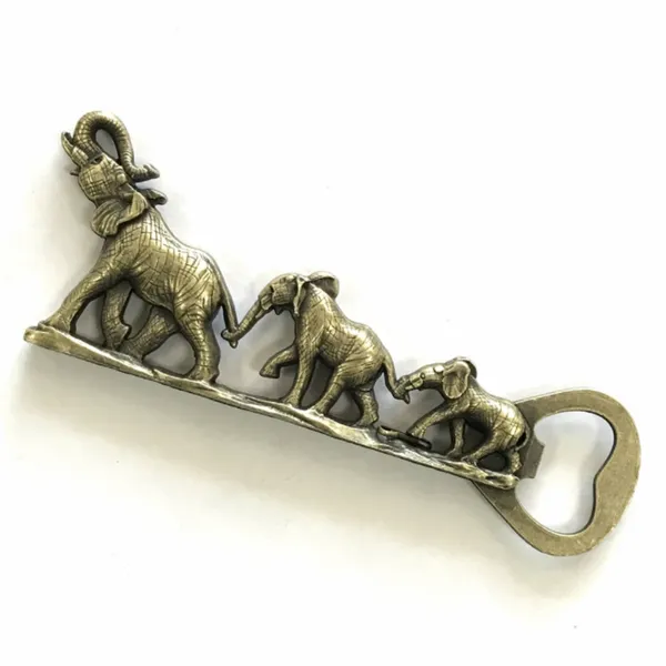 3D Elephants Bottle Opener - Custom Phone Wallets Now