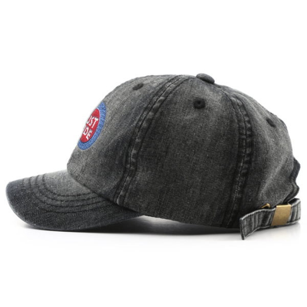 Plain Denim Baseball Cap - Custom Phone Wallets Now