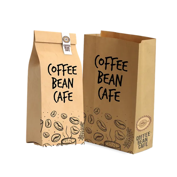 Kraft Paper Food Bag - Custom Phone Wallets Now