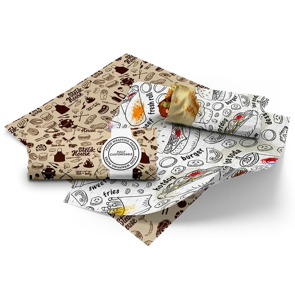 Food Wrapping Paper - Custom Phone Wallets Now