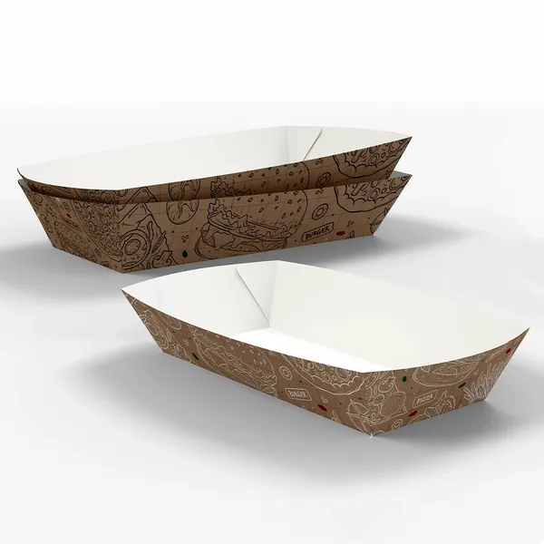 Paper Food Tray - Custom Phone Wallets Now