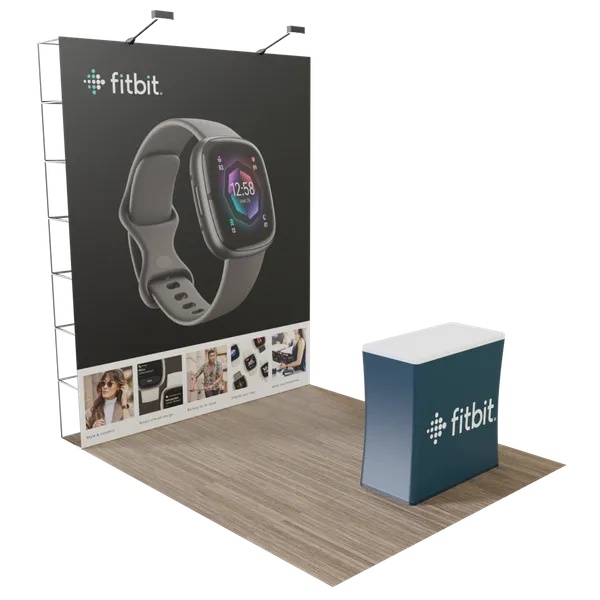 Custom Pop Up Trade Show Display 8' x 8' (ft) - Custom Phone Wallets Now