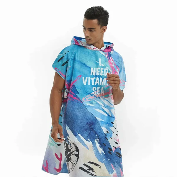 Custom Hooded Beach Towels - Custom Phone Wallets Now