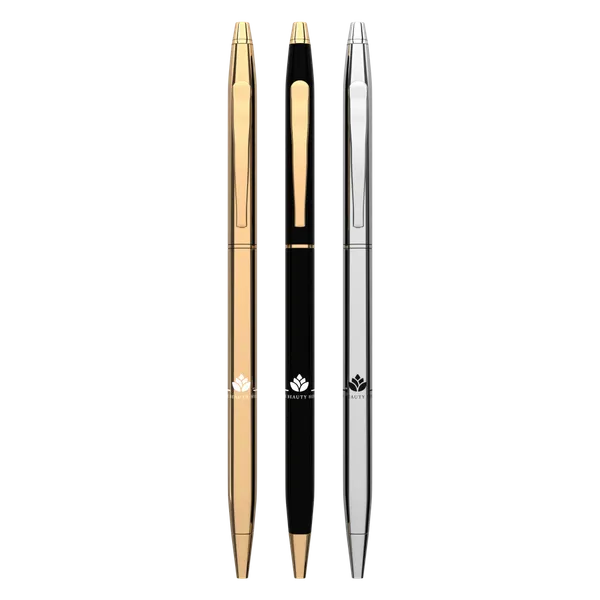 Gold Slim Metal Ballpoint