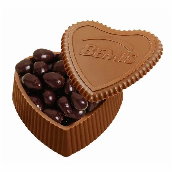 Heart Box with Premium Confection - Custom Phone Wallets Now