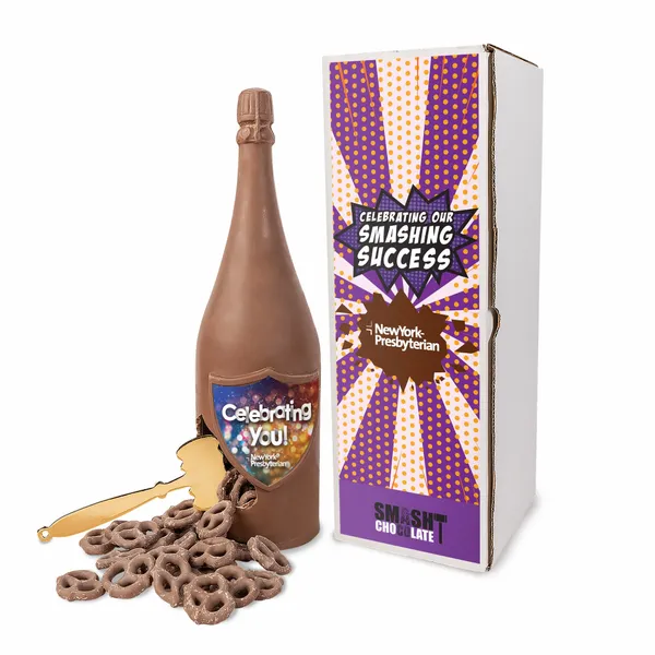 Mega Smash Chocolate with Mini Milk Pretzels - Custom Phone Wallets Now