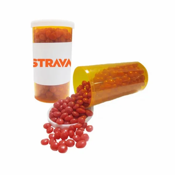 Large Promo Pill Bottles-Cinnamon Imperials - Custom Phone Wallets Now