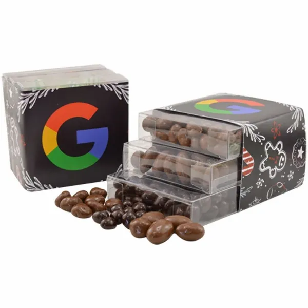 3 Way Chocolate Covered Stack Tower - Custom Phone Wallets Now