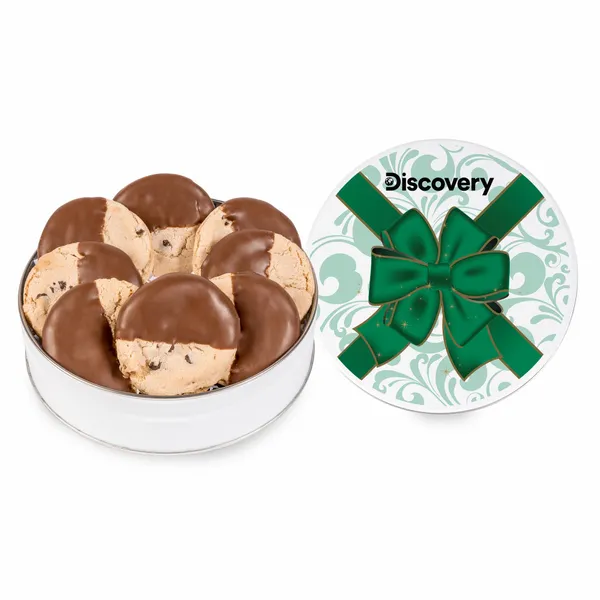 Fresh Beginnings Dipped Chocolate Chip Cookie Tin (Small) - Custom Phone Wallets Now