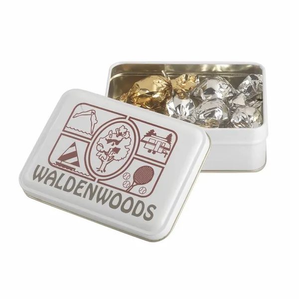 Keepsake Gift Tin - Twist Wrapped Truffles - Custom Phone Wallets Now