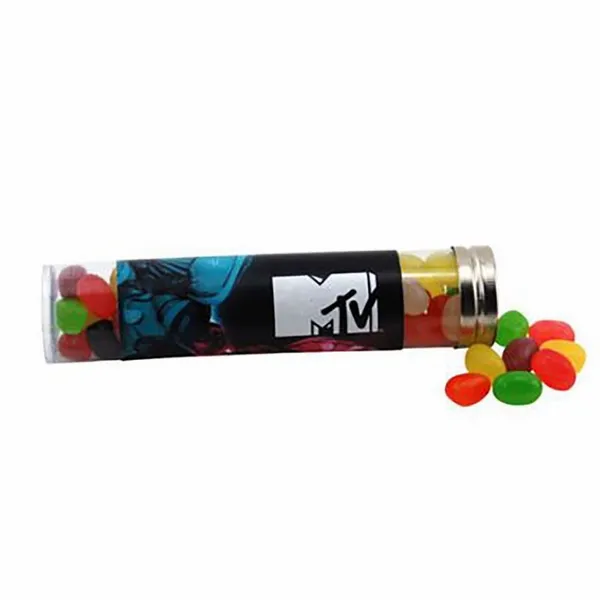 Large 6" Candy Tube with Assorted Jelly Beans - Custom Phone Wallets Now