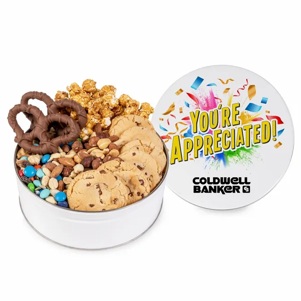 Fresh Beginnings Sweet & Salty Chocolate Explosion Tin - Custom Phone Wallets Now