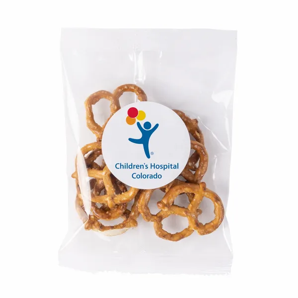 1/2oz. Snack Packs - Salted Mini Pretzels - Custom Phone Wallets Now