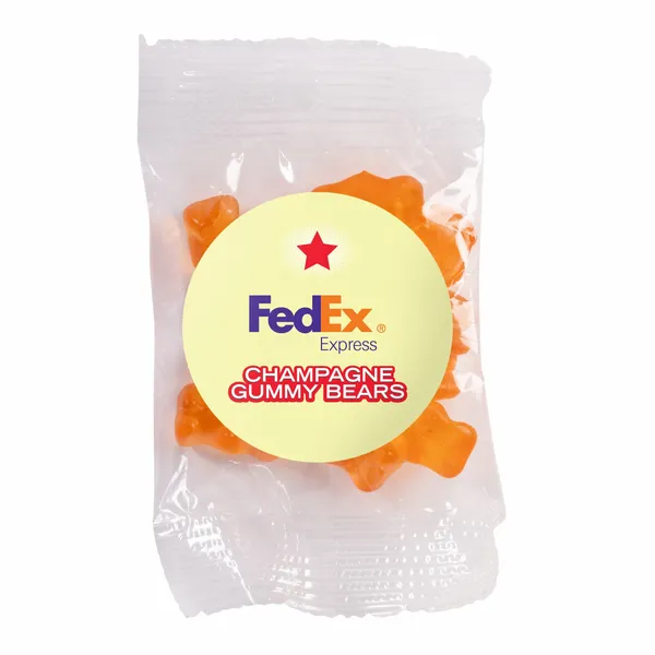 Candy By Color 1 oz. Goody Bag with Gummy Bears - Custom Phone Wallets Now