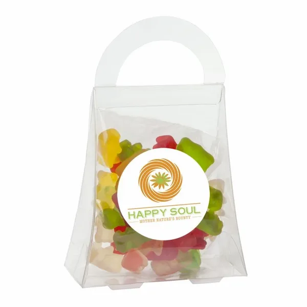 Clever Candy Purse Acetate Box with Gummy Bears - Custom Phone Wallets Now
