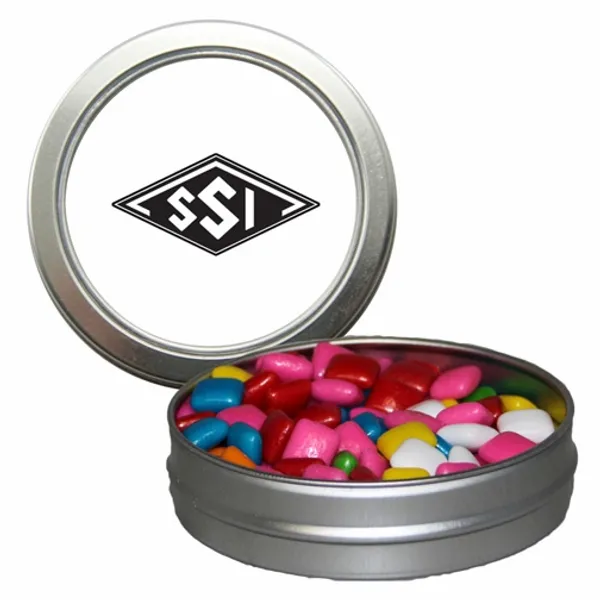 Candy Window Tin Short Round - Custom Phone Wallets Now