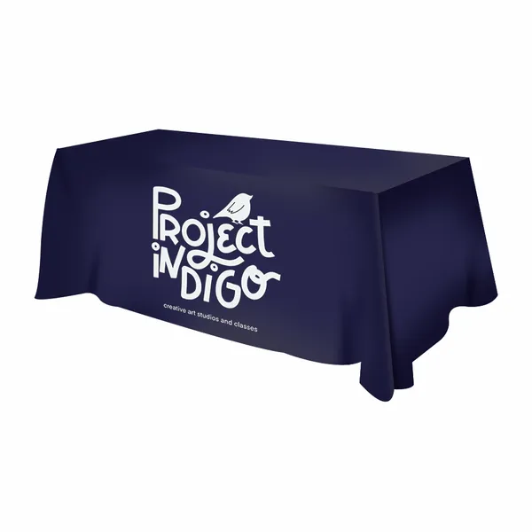 24 Hour Rush Rectangle Table Covers - Custom Phone Wallets Now