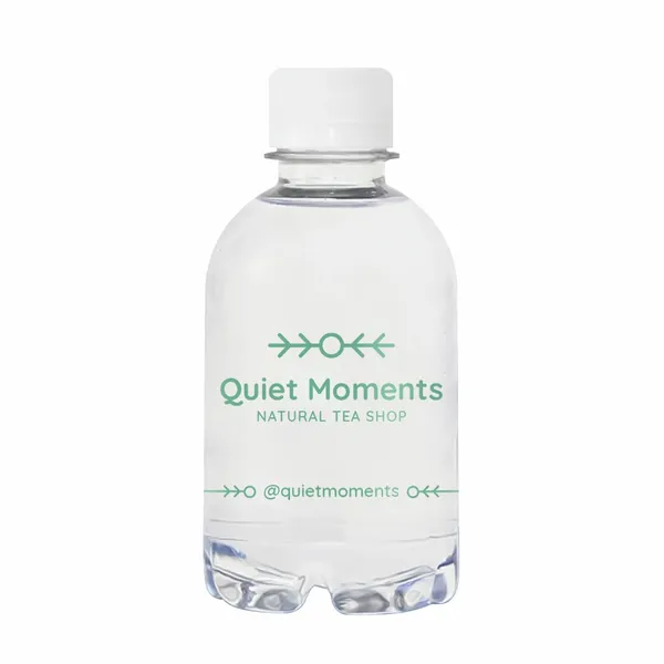 8 oz Plastic Bullet Bottle – Screen Printed Custom Water - Custom Phone Wallets Now