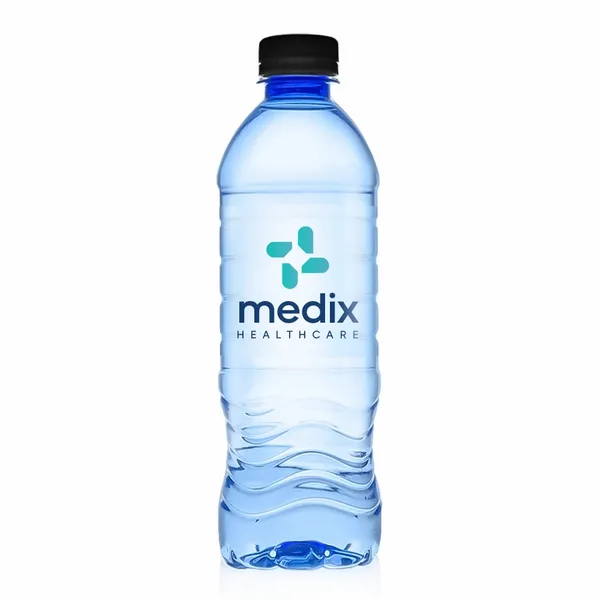 16.9 oz Blue Water Bottle - Custom Phone Wallets Now