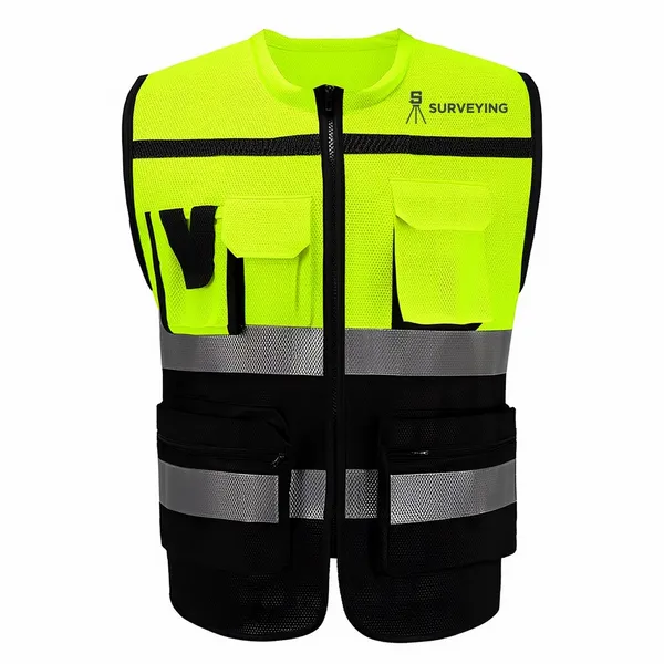 Heavy-Duty, Two-Tone Safety Vests - Custom Phone Wallets Now