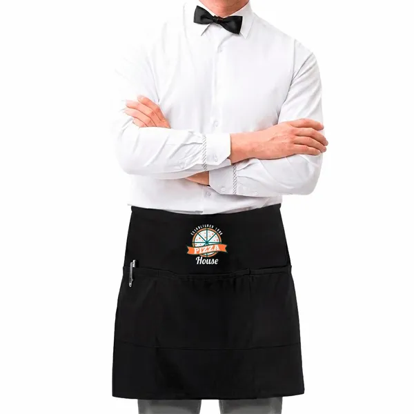 Server Pro Triple Pocket Waist Aprons - Custom Phone Wallets Now