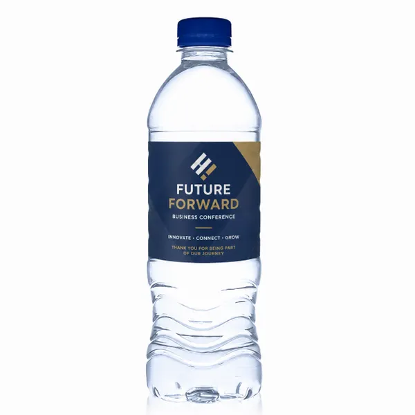16.9 oz Standard Custom Label Water Bottles - Custom Phone Wallets Now