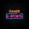 Gamer E-Sport Neon Sign - Custom Phone Wallets Now