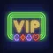 Vip Neon Sign - Custom Phone Wallets Now