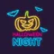 Pumpkin Halloween Night Neon Sign - Custom Phone Wallets Now