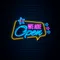 We are Open This Way Neon Sign - Custom Phone Wallets Now