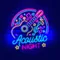 Acoustic Night Party Neon Sign - Custom Phone Wallets Now