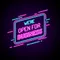 Open For Business Neon Sign - Custom Phone Wallets Now