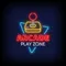 Arcade Play Zone Neon Sign - Custom Phone Wallets Now