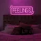 Feelings Neon Sign - Custom Phone Wallets Now
