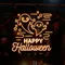 Happy Halloween Two Ghosts Neon Sign - Custom Phone Wallets Now