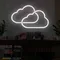 Twin Cloud Neon Signs - Custom Phone Wallets Now
