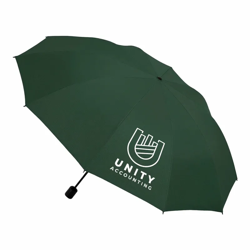 Auto Folding Umbrella - 42 In Arc - Custom Phone Wallets Now