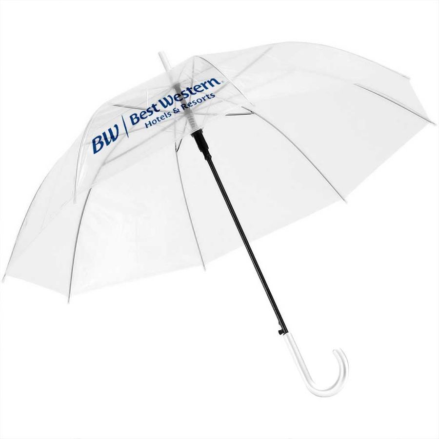 Clear Umbrellas - Custom Phone Wallets Now