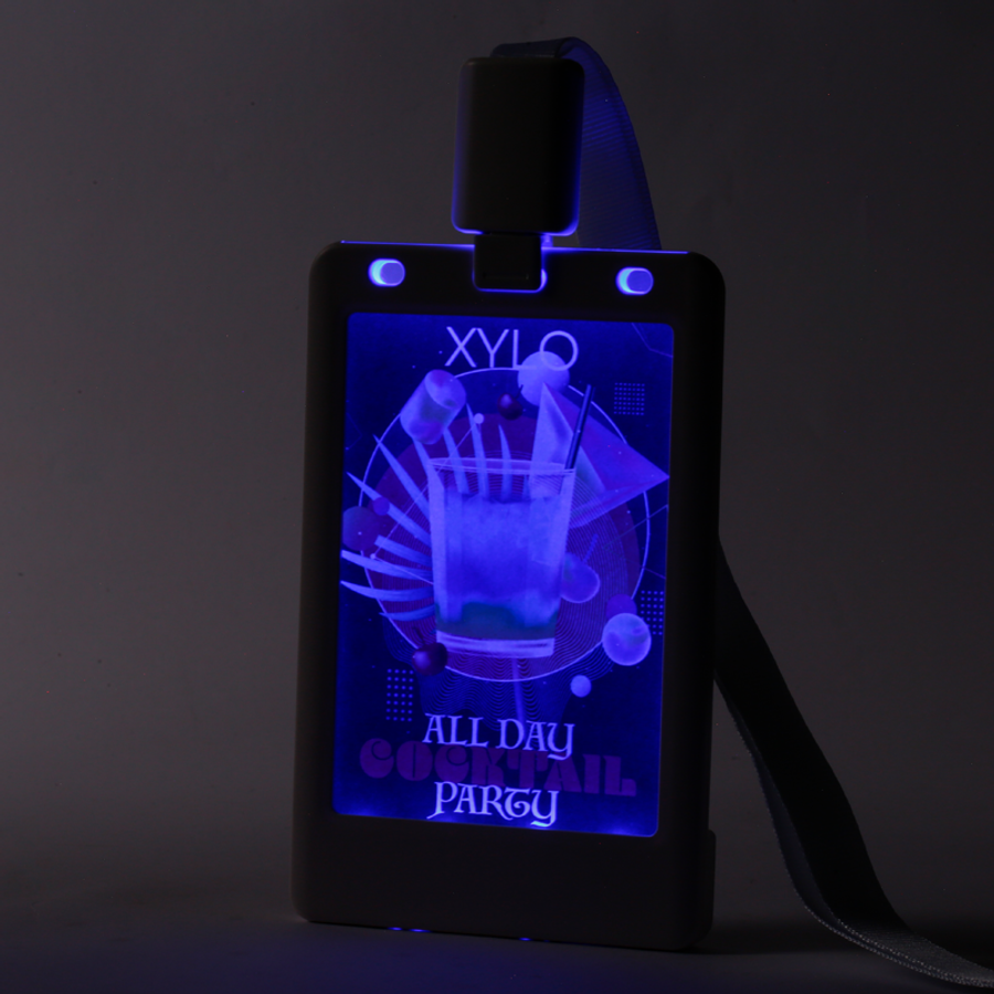 Glow Badge Holder - Custom Phone Wallets Now