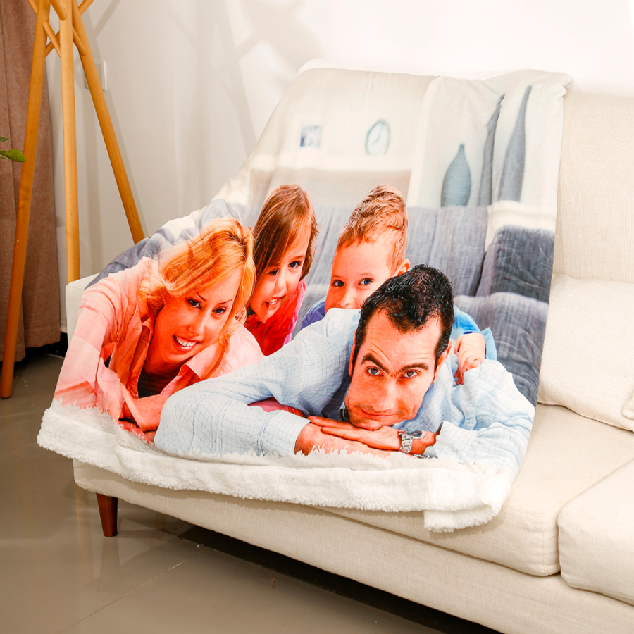 Sherpa Blanket - Custom Phone Wallets Now