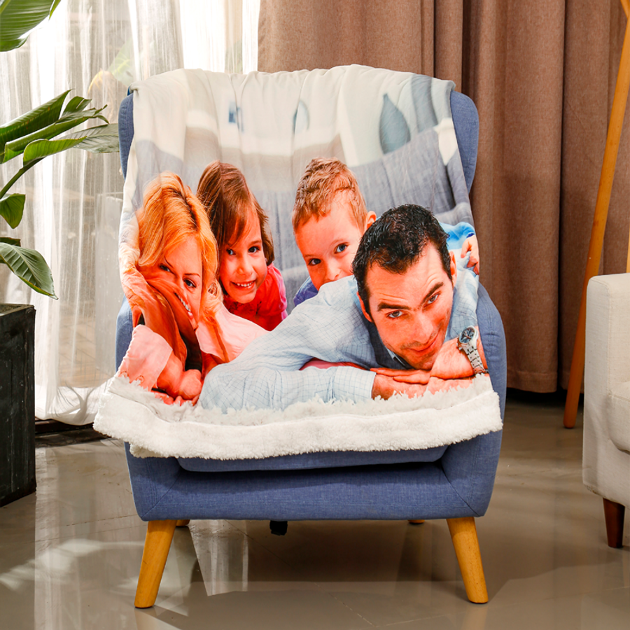 Sherpa Blanket - Custom Phone Wallets Now