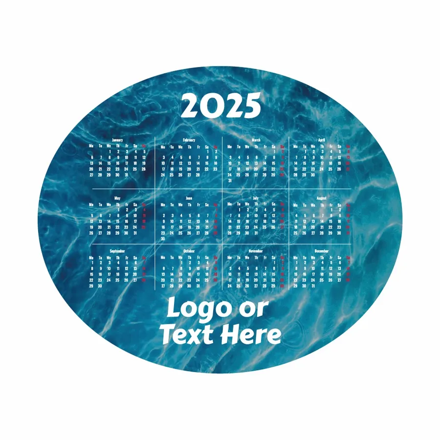 Nautical Calendar Mouse Pad - Custom Phone Wallets Now