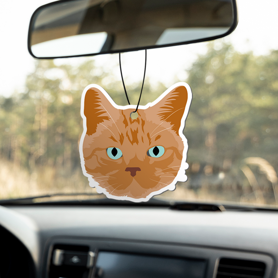 Customized Pet Air Freshener - Custom Phone Wallets Now