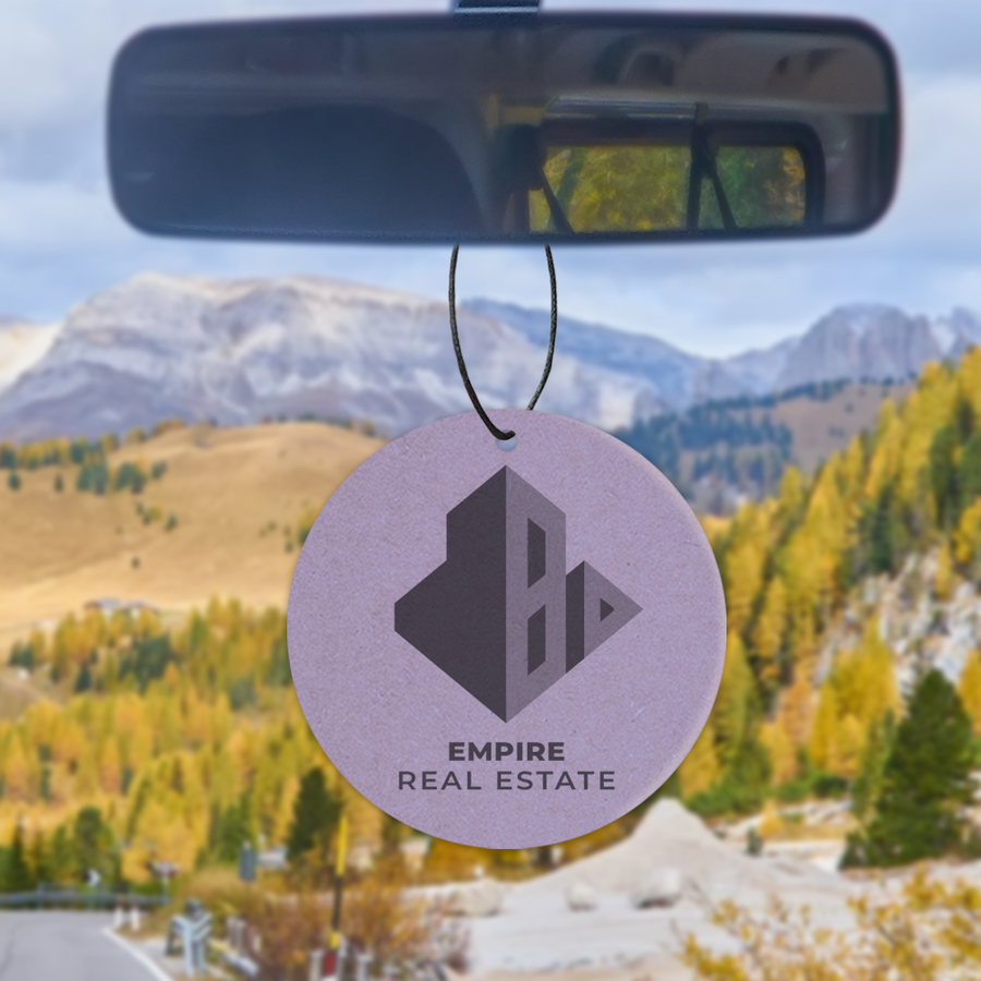 Eco Kraft Paper Air Freshener - Custom Phone Wallets Now