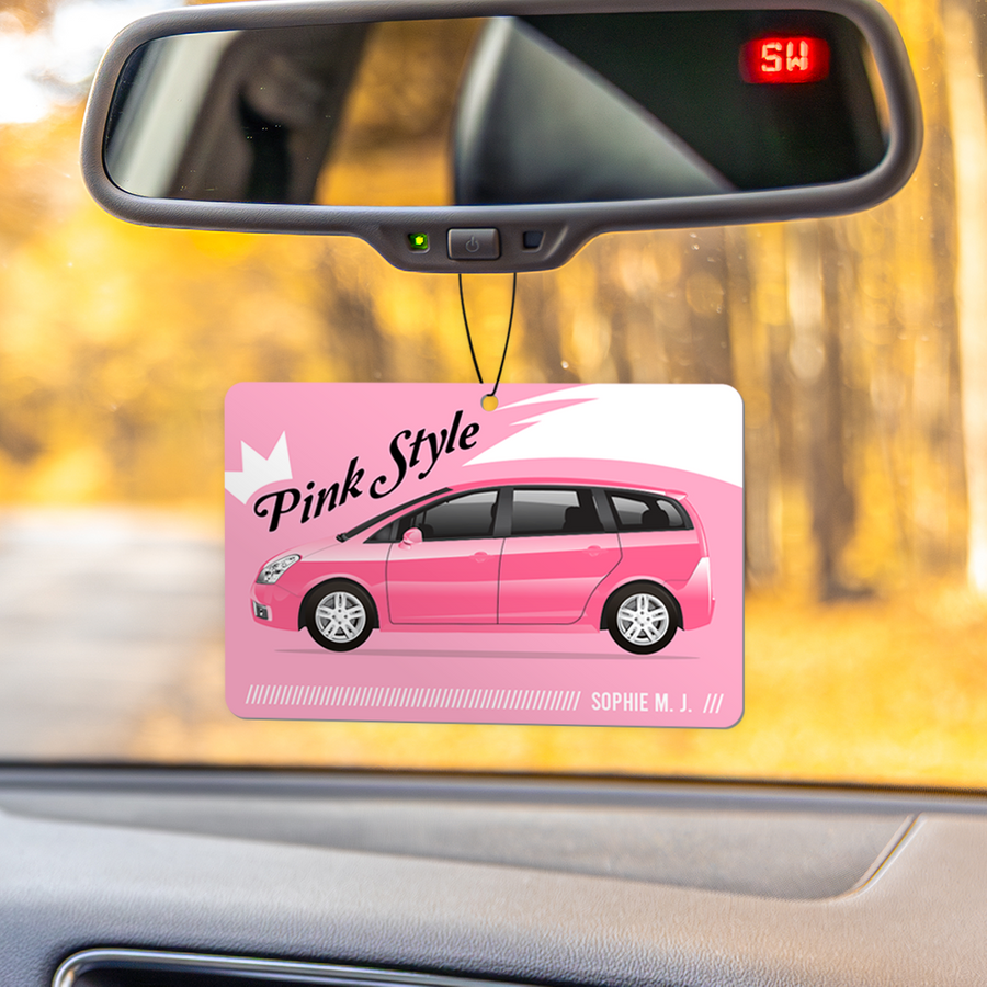 Customized Car Air Freshener - Custom Phone Wallets Now