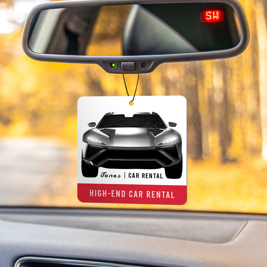 Customized Car Air Freshener - Custom Phone Wallets Now