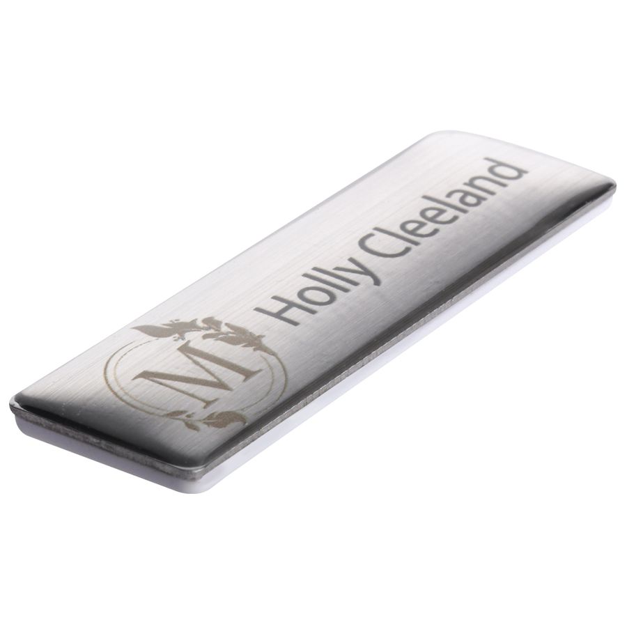 Epoxy Dome Name Badges - Custom Phone Wallets Now