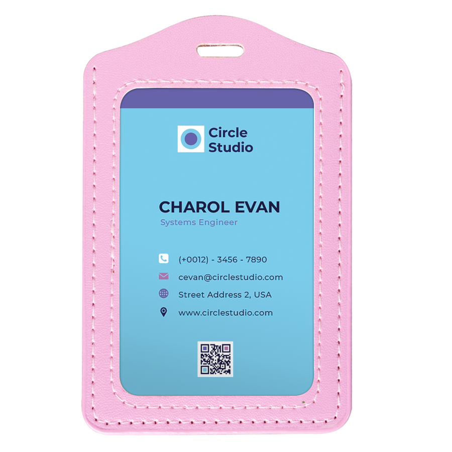 Custom PU Badge Holders - Custom Phone Wallets Now