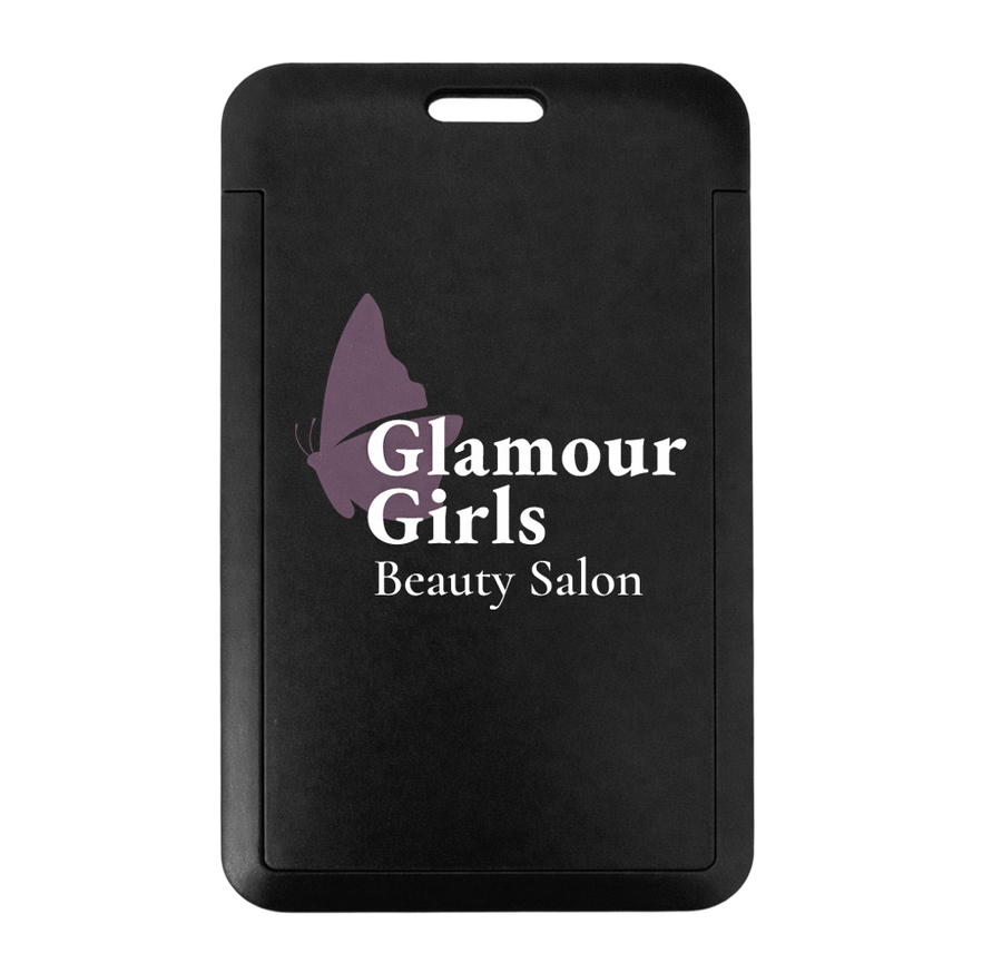 Full Color Printed Plastic Holder - Custom Phone Wallets Now