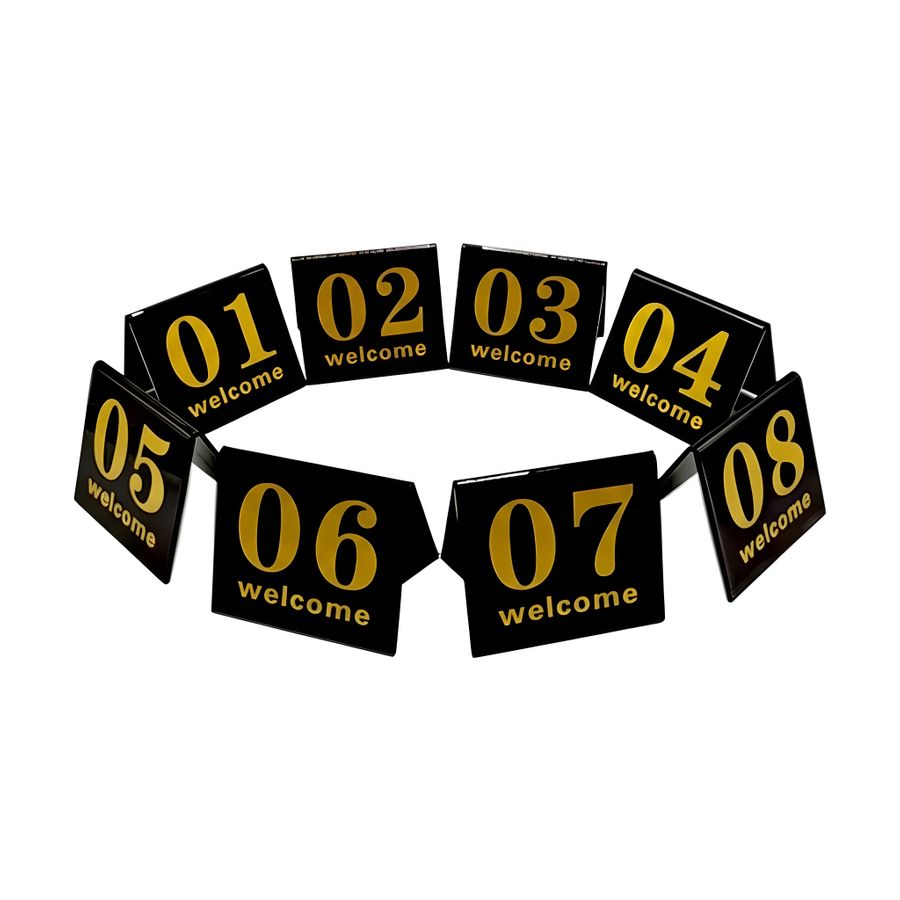Tent Table Numbers - Custom Phone Wallets Now